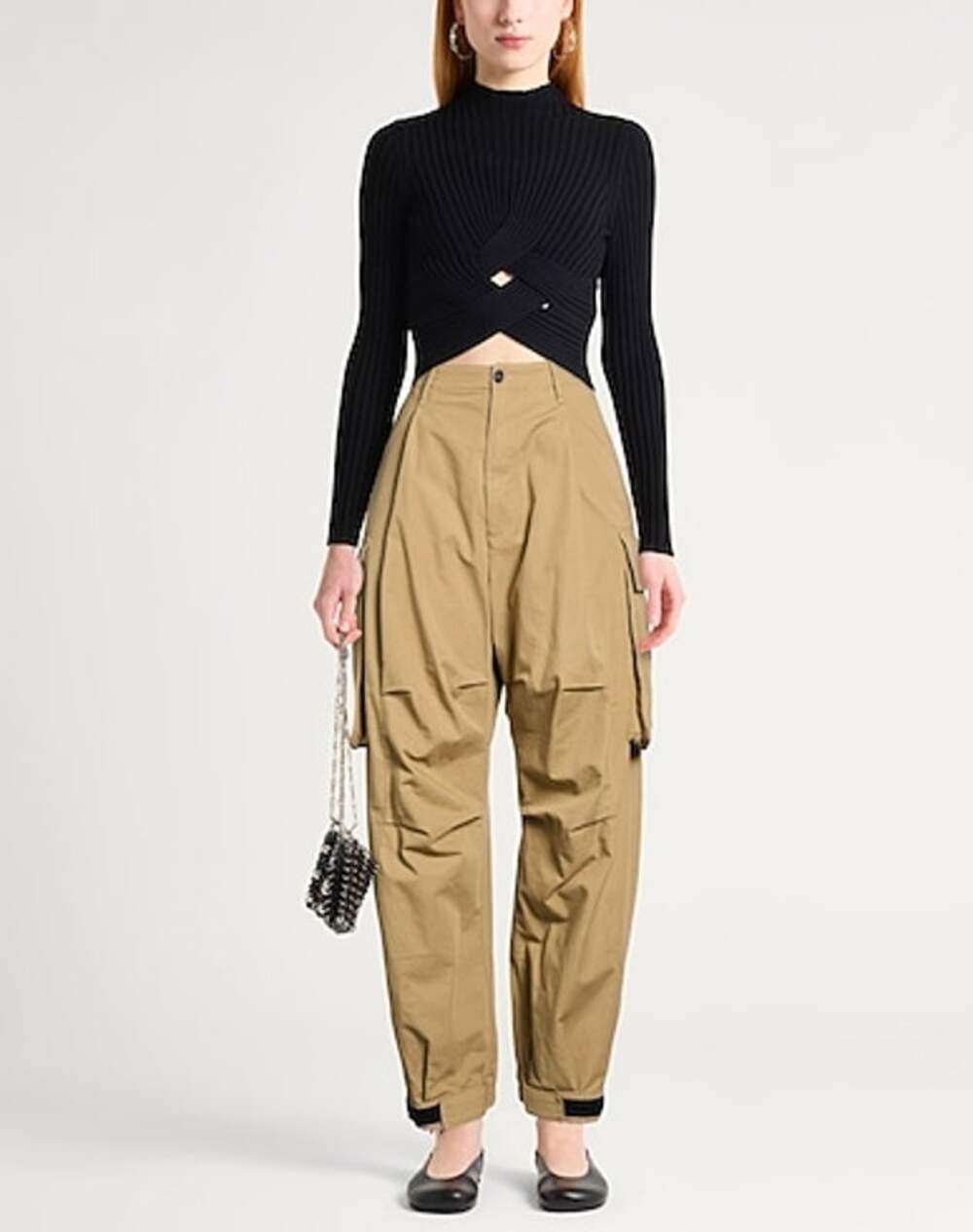 NWT DSQUARED2 "ICON" Women's High-Waisted Cargo Pants — Brand New with Tags!